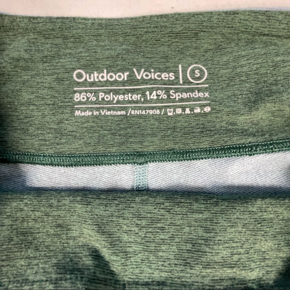 Bundle Outdoor Voices 7/8 Two-Tone Leggings - Picture 3 of 9